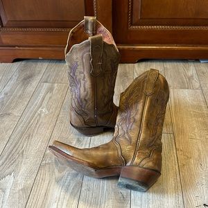 Nocona Cowgirl Boots, Size 6.5 B